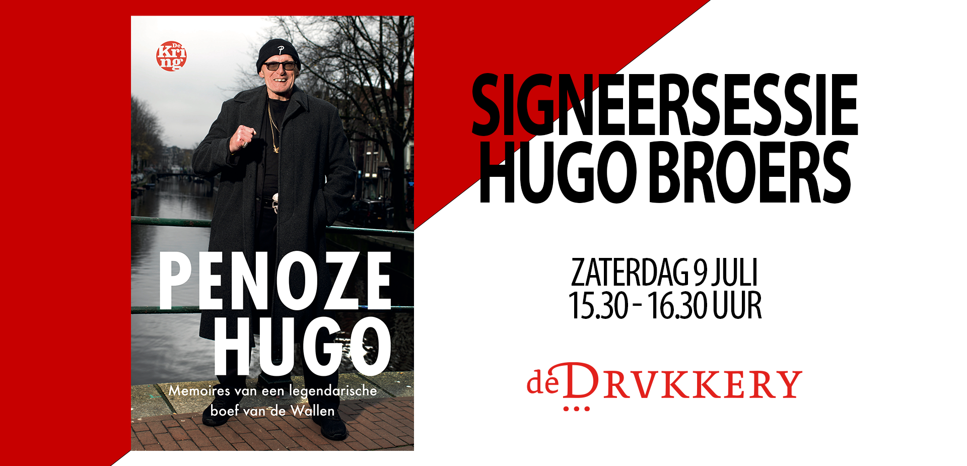 Hugo Broers Signeersessie